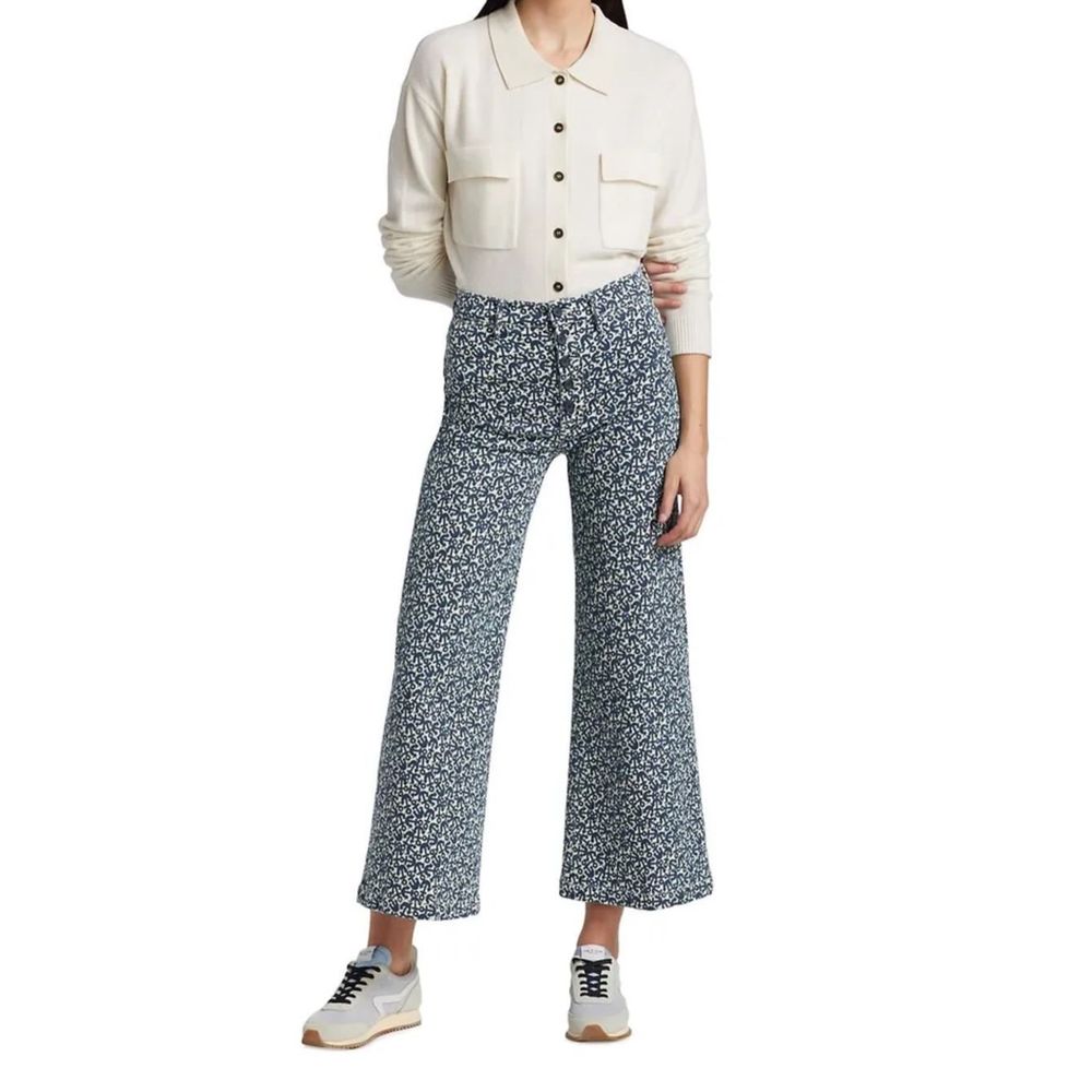 New Mother The Pixie Sailor Ankle Jeans Size 26